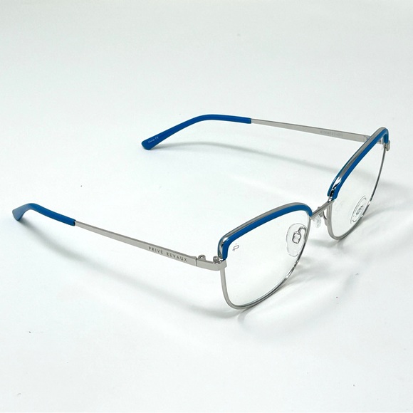Prive Revaux Blue silver Copy Cat Readers +1.50 reading glasses blue light cat - Picture 12 of 13